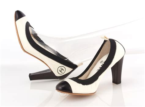 pump chanel|chanel black and white pumps.